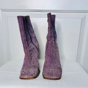 D & G Dolce and Gabbana Vero Cuoio ankle boots